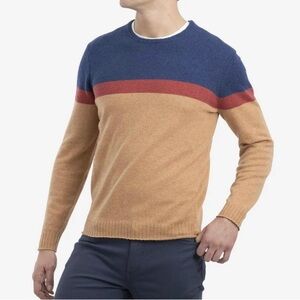 Johnnie-O Payton Sweater crew neck wool blend size XL